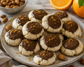 Chocolate Orange Amaretti Cookies